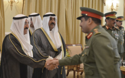 سمو أمير البلاد يهنئ الحرس الوطني بفوزه بجائزة الكويت للشفافية